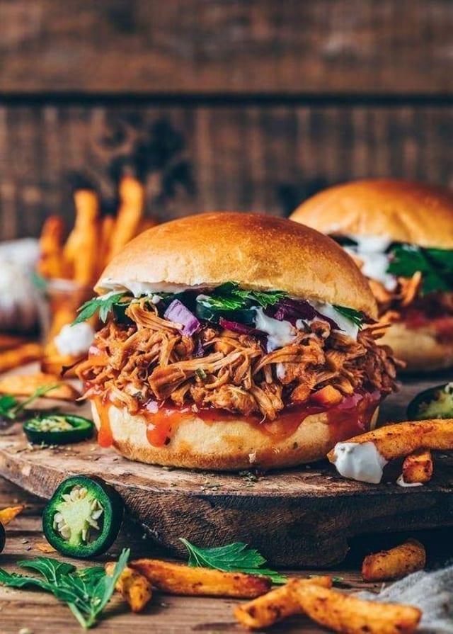 Hamburguesa Lomo Negro.