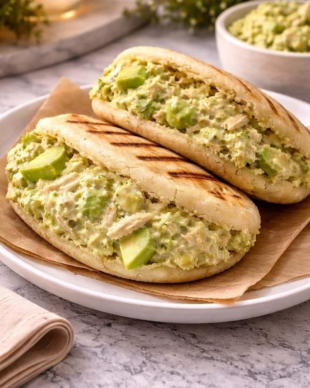 2 Arepas de Reina Pepiada.